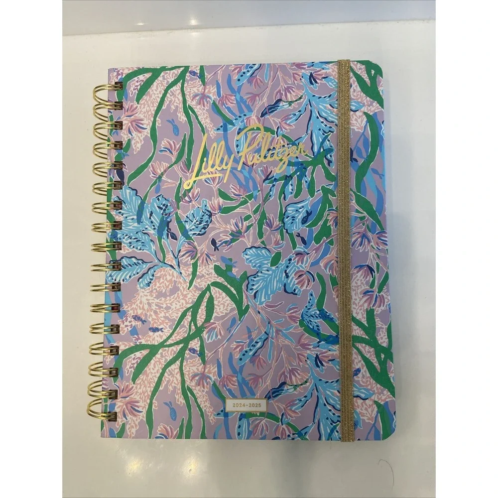 LILLY PULITZER Brand New 2024-2025 PLANNER JOURNAL Diary‎ Calendar Notes Book